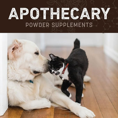 Earth Animal Apothecary Powder Supplement - Healthy Weight Nutritional Powder for Dogs & Cats - 8 oz
