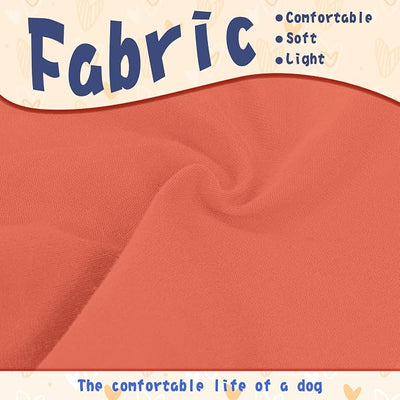 Comfortable Polyester-Cotton Dog Shirt –with 'They NOT Like US', Perfect for Small & Medium Dogs, Soft & Stylish Pet Apparel for Everyday Wear.Peach Pink XL