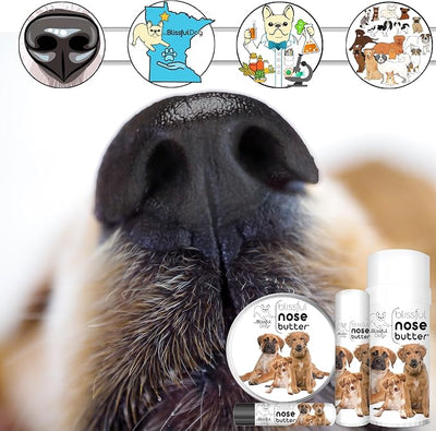 3 Cute Puppies Unscented Nose Butter - Dog Nose Butter, 1 Ounce