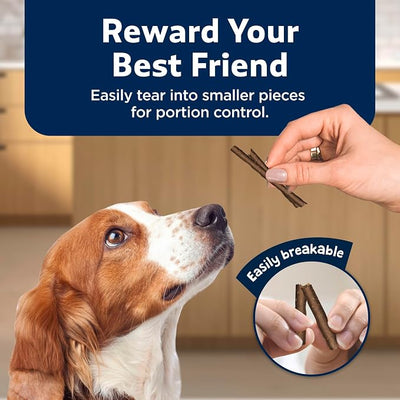 Blue Buffalo Stix Natural Soft Moist Dog Treats Beef Recipe Bag