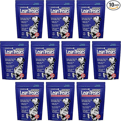 Covetrus Nutrisential Lean Treats for Dogs - Small, Medium & Large Dogs (K9) - Nutritional Low Fat, Bite-Size - Soft Chicken Flavor - 10 Pack - 4oz