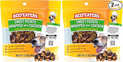 Beefeaters Sweet Potato Wrapped with Chicken, 12oz (Pack of 2)