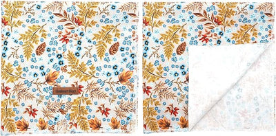 Lionheart glory Maple Leaf Dog Bandana 1 Pack Washable Soft Dog Scarf, Square Adjustable Girl or Boy Dog Bandanas for Small Dogs and Cats