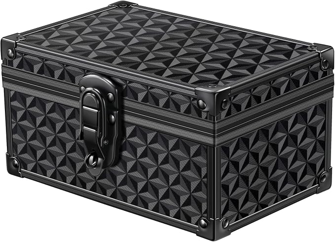 Faraday Signal Blocking Box for Car Keys, 3D Black | ﻿Faraday Box for Car Keys, RFID Signal Blocking Box, Anti-Theft Shielding Cage, Large