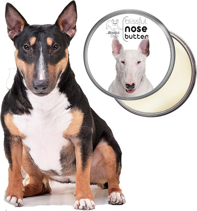 The Blissful Dog Bull Terrier Unscented Nose Butter, 1 oz