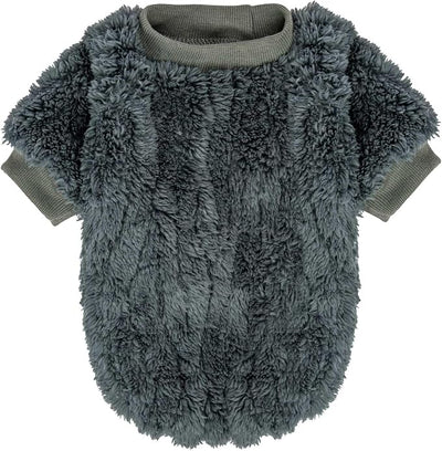 FabriCastle Dog Sweater, 3-Pack Dog Clothes & Coat, Pet Jacket for XXS XS Small Dogs Boy or Girl, Soft and Warm Cat Sweaters Doggy Apparel Costumes Christmas (Dark teal,Army green,Dark grey, XX-Small)