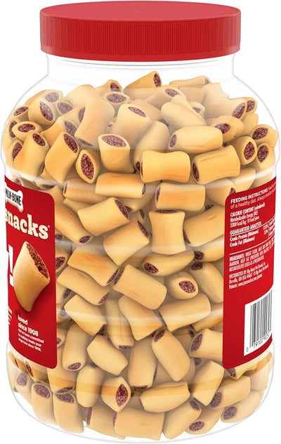 Milk-Bone Dog Treats Bundle: MaroSnacks Beef 40 Ounce + Soft & Chewy Chicken 25 Ounce