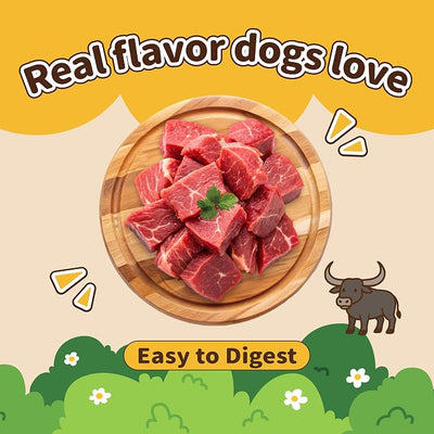 Gootoe Natural Buffalo Dog Treats, Stick (Large), 3 lb | Low-fat chews for training rewards, limited ingredient, for medium dogs