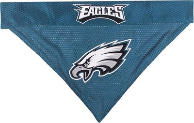 Pets First NFL Philadelphia Eagles Reversible Bandana Size XX-Large for Dogs & Cats. 2 Sided Sports Bandana, Premium Embroidery Team Logo, Many NFL Teams Available