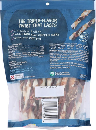 Purina Busy Dog Treats Jerky Twists Small/Medium, 6.52 Ounce
