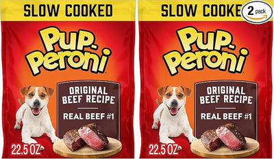 Pup-Peroni Original Beef Recipe Dog Treats, 22.5 Oz. Bag (Pack of 2)