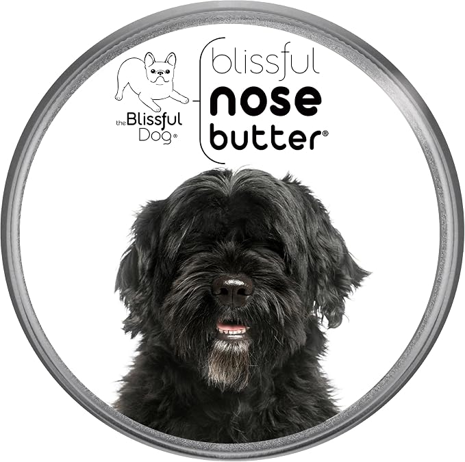 The Blissful Dog Portuguese Water Dog Unscented Nose Butter - Dog Nose Butter, 8 Ounce