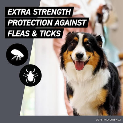 FRONTLINE Shield Flea & Tick Treatment for Dogs 81-120 lbs. (Red) Count of 3