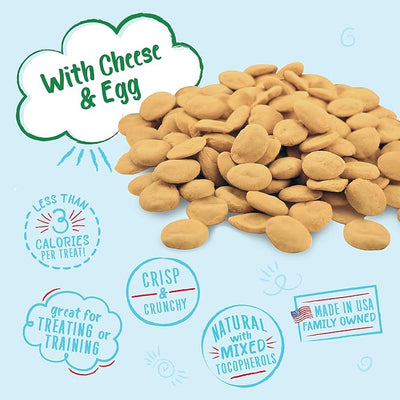 Charlee Bear Dog Treat with Cheese & Egg (2 Pack) 16 oz Each