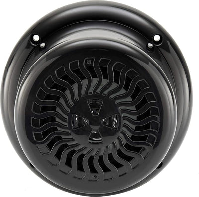 RecPro RV Flush Mount Speaker | Exterior 5.25" Black Wavy Blue LED | Waterproof (5 Pack)