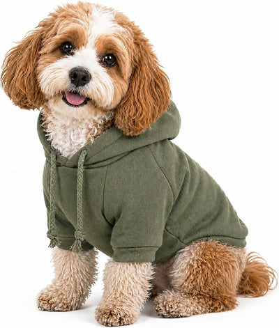 Pet Life ® Premium Ultra-Soft Year-Round Machine Washable American Classic Breathable Cotton Hooded Dog Sweater Pet Hoodie