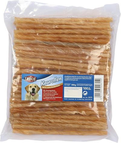 TRIXIE 2617 100 Chewing Sticks Twisted 12 cm / ・9-10 mm