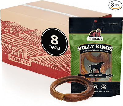 Redbarn Pet Products Bully Rings, 3-Pack, Case of 8