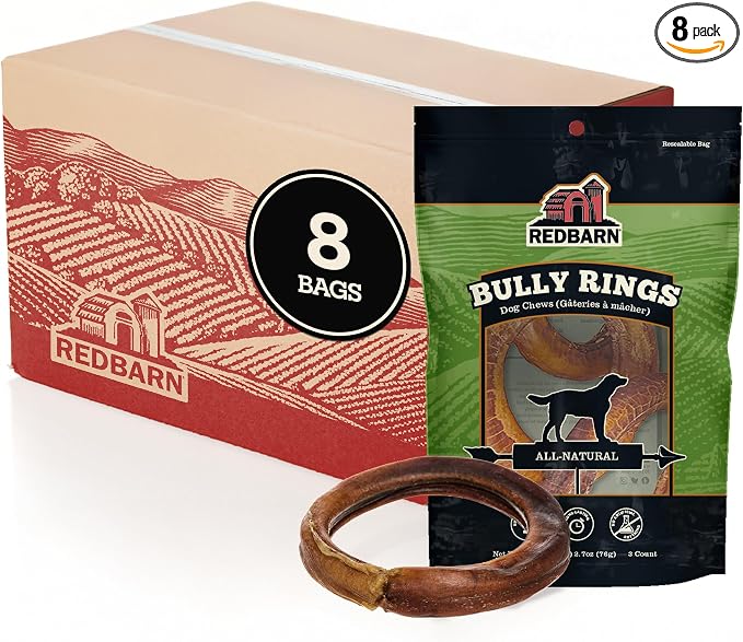 Redbarn Pet Products Bully Rings, 3-Pack, Case of 8