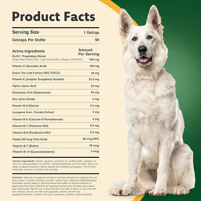 Ocu-GLO Vision Supplement for Medium to Large Dogs (45ct)