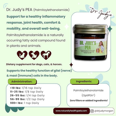 Dr. Judy's Pea (Palmitoylethanolamide) for Small Dogs – 9g