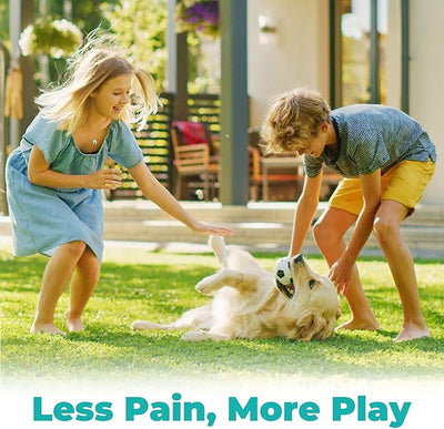 Dog Pain Relief - Joint Support & Mobility for Senior Dogs - Powerful Relief for Medium & Large Dogs - 60 Tablets