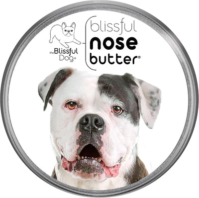 The Blissful Dog American Bulldog Nose Butter, Versatile Dog Nose Balm for Dry Nose, Handcrafted Nose Moisturizer, Easy-to-Apply Dog Essentials, Unscented, 16 oz.