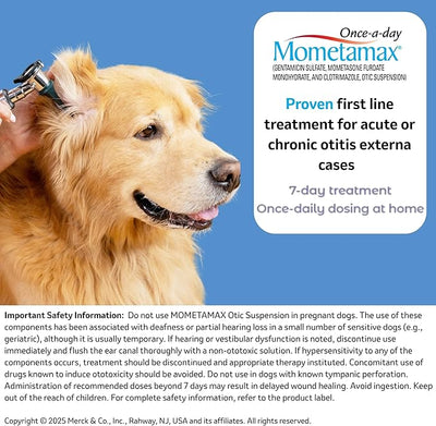 MOMETAMAX Otic Suspension for Dogs, 30gm Bottle