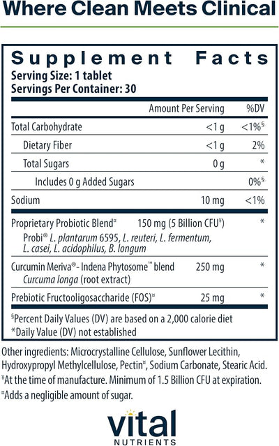 Hyperbiotics Vital Nutrients Pro Men Probiotics | Advanced Probiotics for Men | Clinically Studied for Prostate Health, Digestive Balance and Gut Health | Gluten, Dairy, Soy Free | 30 Vegan Tablets