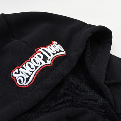 Snoop Doggie Doggs Deluxe Pet Hoodie, Throw a Dogg a Bone, Large