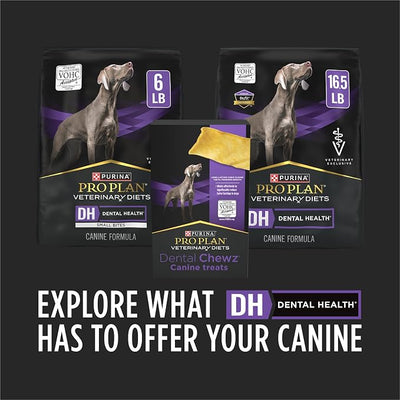 Purina Pro Plan Veterinary Diets OraChews - Small and Medium Breed Dental Chews for Dogs – 7 Treats