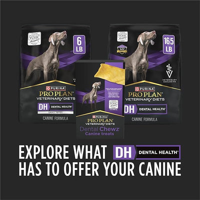 Purina Pro Plan Veterinary Diets OraChews - Small and Medium Breed Dental Chews for Dogs – 30 Treats