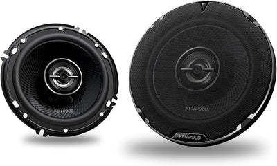 Kenwood KFC-1698RS 6-1/2" 2-Way Car Speakers – 320W Peak Power, Acoustic Sound Harmonizer, Sound Field Enhancer, Easy Installation (Renewed)