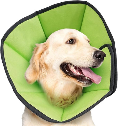 Soft Dog Cone After Surgery: Comfy Dog Cones Collar for Stop Licking Biting | Adjustable Elizabethan Collar alternative for Dogs fit for Small Medium Large Dogs Anti-scratch waterproof