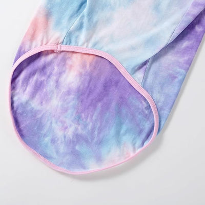Dog Vest Summer Shirt Tie Dye Clothes Cool Breathable Cotton T-Shirt Medium Dogs Boys Girls Shirt M