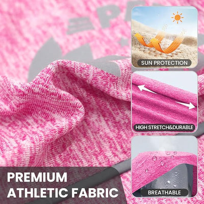 PETCARE Sun Protection Dog Shirts for Small Dogs Quick Dry Soft Stretchy Dog T-Shirts with Reflective Label Tank Top Sleeveless Vest Pet Clothes, Athletic Fabric, Pink, S (Chest 15" Length 11.8")