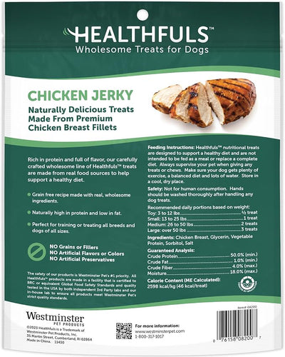 Healthfuls Chicken Jerky Dog Treats, 16oz
