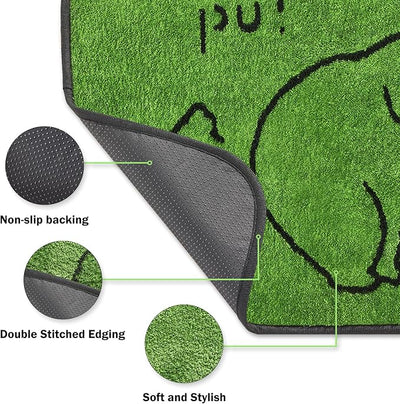 Qeils Reusable Puppy Pads, Washable Pee Pads for Dogs 2 Pack Durable Absorbent Leakproof Dog Training Pads for Home or Travel, Non-Slip Wee Wee Pads Potty Pads 36"x41"