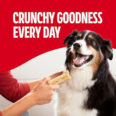 Milk-Bone Crunchy Large Dog Treats, 4 Lb. Boxes, Original Beef Flavor (Pack of 2)