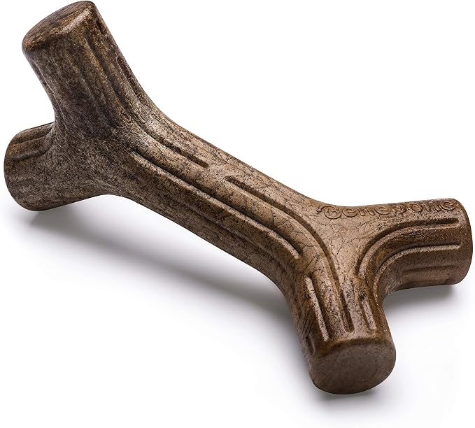 Benebone Maplestick Real Wood Durable Dog Chew Toy, Made in USA, Large