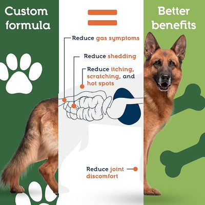 Pet Ultimates Pet Probiotics for Dogs (137g/120 Servings) – 22-Species Dog Probiotics Powder – Daily Skin and Coat Supplement for Dogs with Digestive Enzymes for Gut Health & Seasonal Comfort
