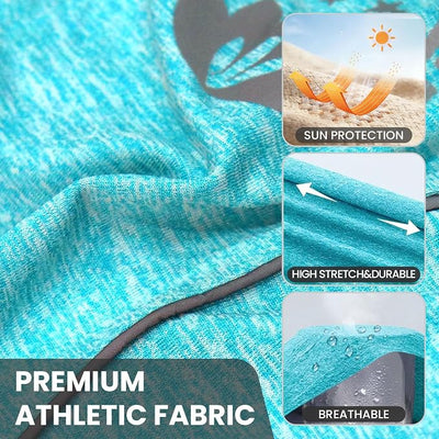 PETCARE Sun Protection Dog Shirts for Small Dogs Quick Dry Soft Stretchy Dog T-Shirts with Reflective Label Tank Top Sleeveless Vest Pet Clothes, Athletic Fabric, Blue, XS (Chest 13" Length 9.8")