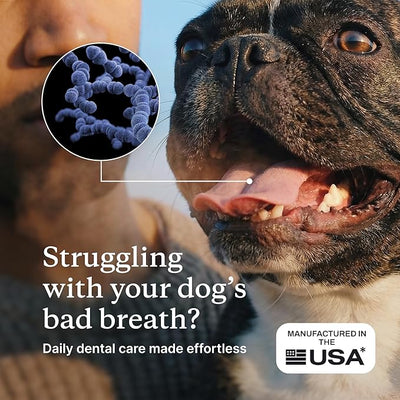PetLab Co. ProBright Dental Powder - Dog Breath Freshener - Teeth Cleaning Made Easy – Targets Tartar & Bad Breath - Formulated for Extra Small Dogs - Packaging May Vary