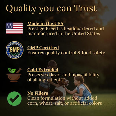 Brittany Multivitamins, 90 Count, Made in the USA with Real Bacon.