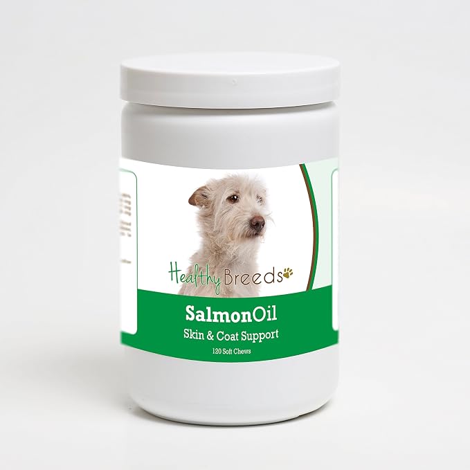Healthy Breeds Portuguese Podengo Pequeno Salmon Oil Soft Chews 120 Count