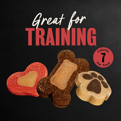 Cesar Softies Chewy Soft Dog Treats, Medley Trio Featuring Porterhouse Flavor, Grilled Chicken Flavor, and Smoked Bacon Flavor, 16 oz. Pouch, 180 Treats