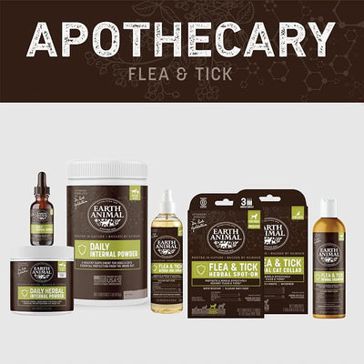Earth Animal Apothecary Natural Flea & Tick - Herbal Collar for Large Dogs - 1 Collar