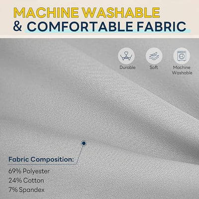 Dog Rear Leg Sleeve to Stop Licking, Upgraded Hind Leg Cover to Stop Slipping, for TPLO Surgery, Skin Conditions, Wounds, Breathable Soft Fabric, Dog Cone Alternative, Right,XL,Light Grey