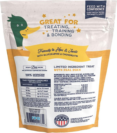 Natural Balance Limited Ingredient Rewards Jumpin' Stix, Grain-Free Dog Treats for Adult Dogs of All Breeds, Duck Recipe, 4 Ounce (Pack of 2)