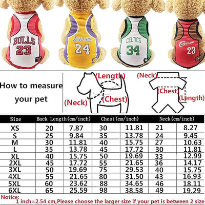 3Pack Dog Clothes for Small Dog Girl Puppy Clothes for Chihuahua Yorkies Bulldog Clothes for Medium Dogs Boy Basketball Jersey Pet Outfits Shirt Apparel Accessories,M